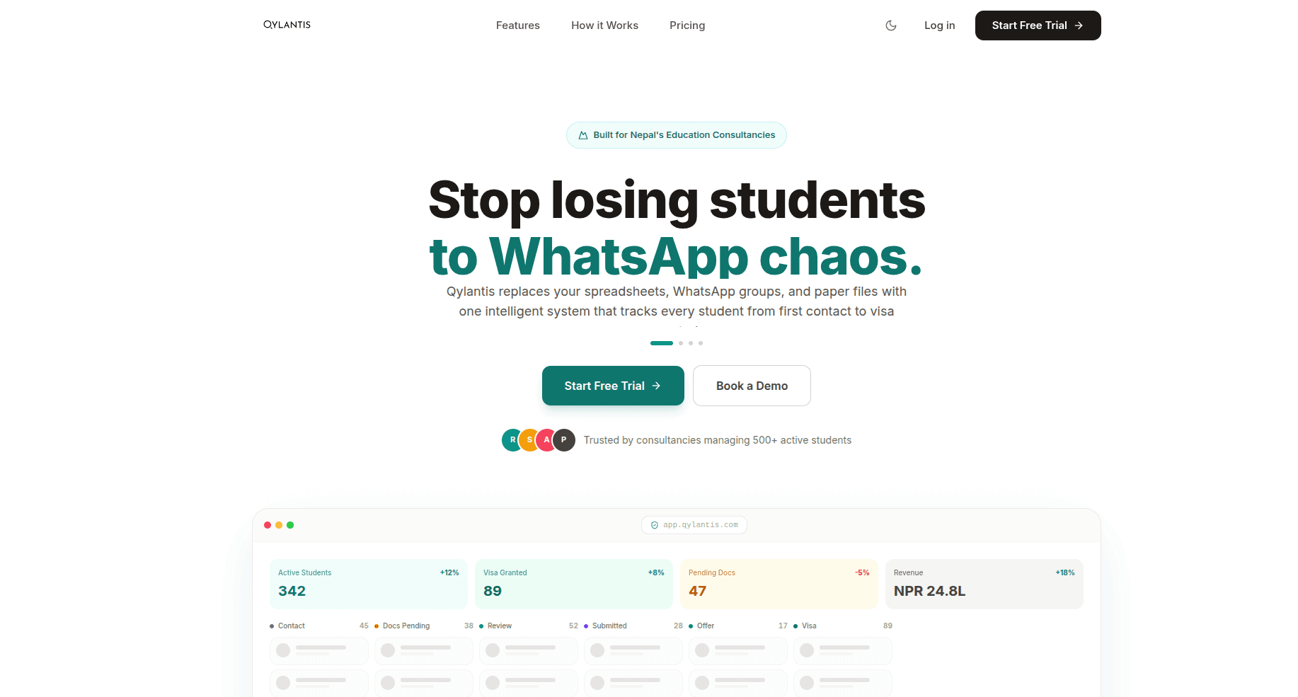 # Why we're building Qylantis CRM for Nepal's education consultancies